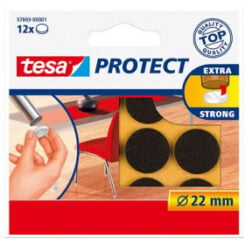 tesa Protect Filzgleiter rond 22mm weiß 12St.