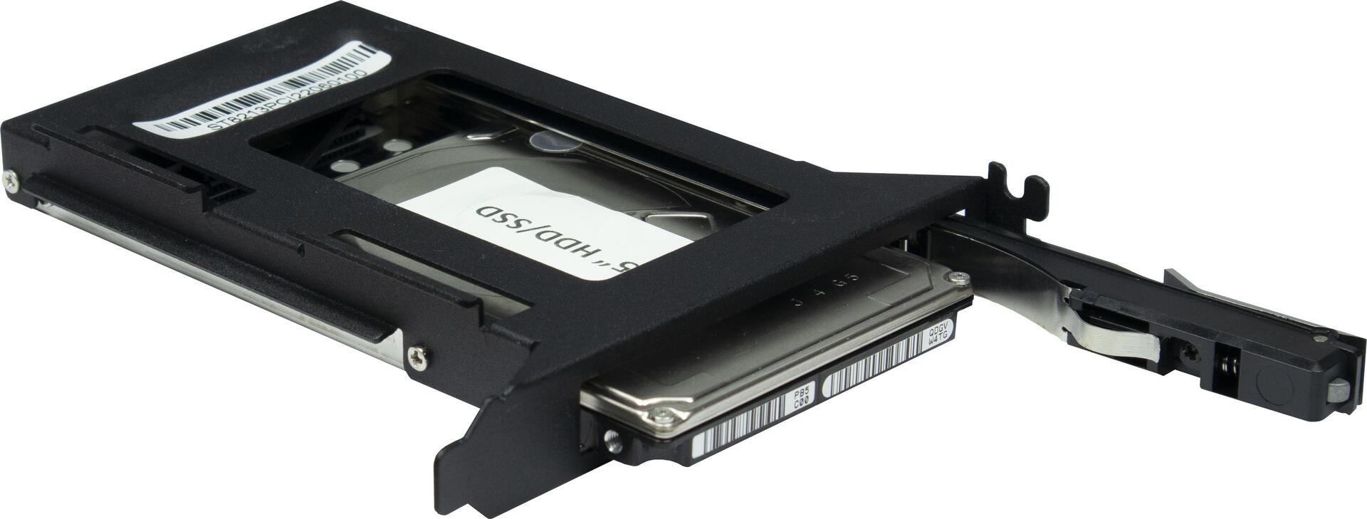 Inter-Tech Wechselrahmen 1xPCI Slot ST-8213PCI voor 2,5Festp