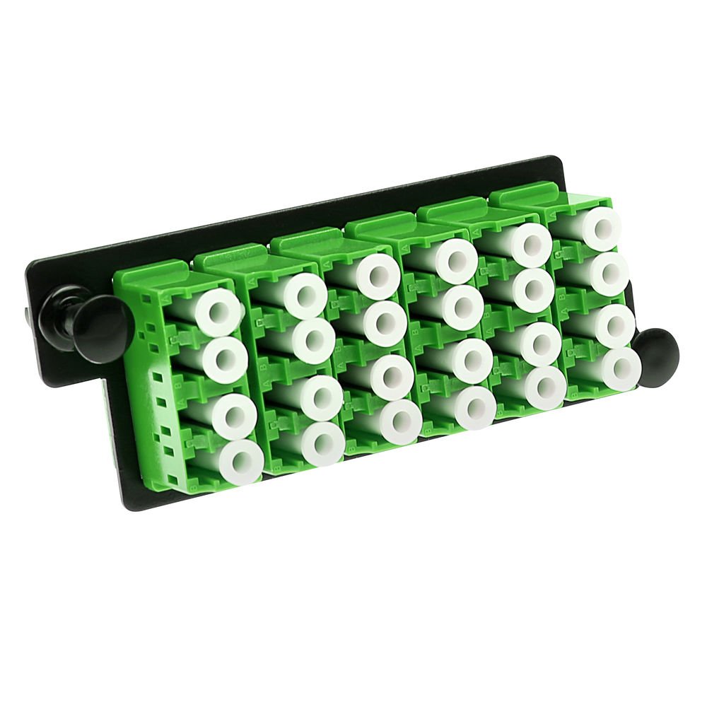 ACT Adapterplaat 6xLC Quad (24V) OS2 APC8