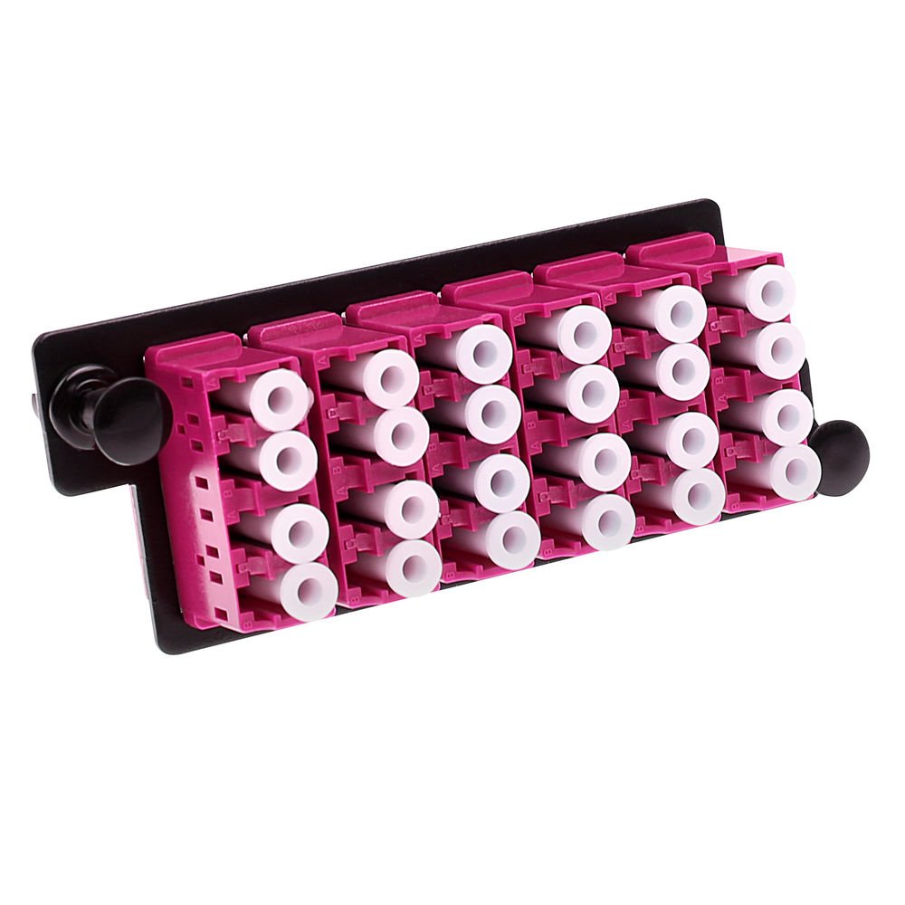 ACT Adapterplaat 6xLC Quad (24V) OM4