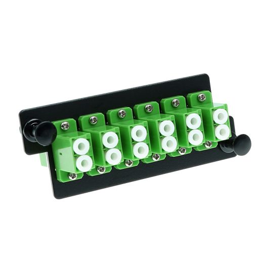 ACT Adapterplaat 6xLC Duplex (12V) OS2 APC8