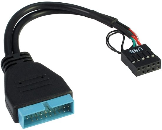 Inter-Tech Adapter USB USB 3.0 auf USB 2.0 9Pin