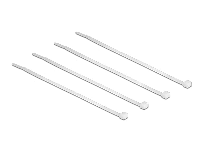 DELOCK Kabelbinder 100mm 100Stk transparant