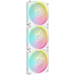 CORSAIR Lüfter 120*120*25 LX120 RGB iCUE Link White Triple