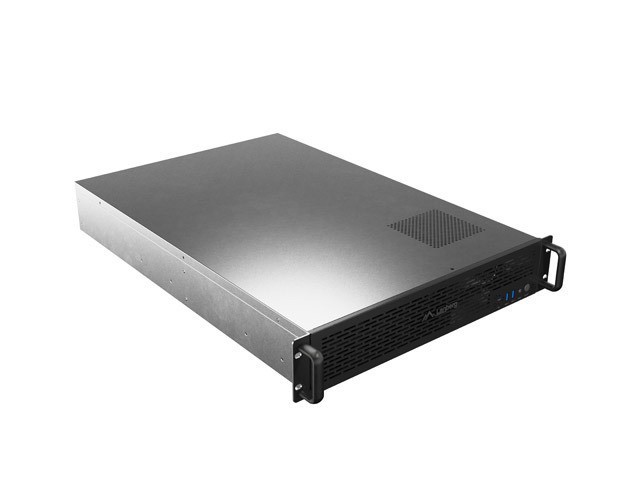 LANBERG 19 Server Gehäuse Rackmount E-ATX 650/12 2U sw