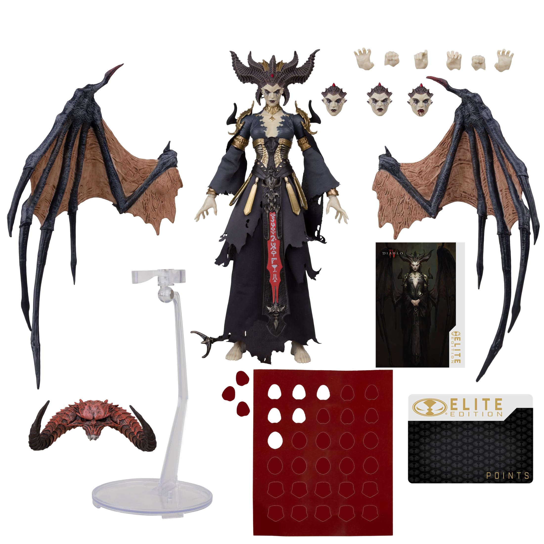 McFarlane Diablo IV Lilith Action Figure Deluxe 7in