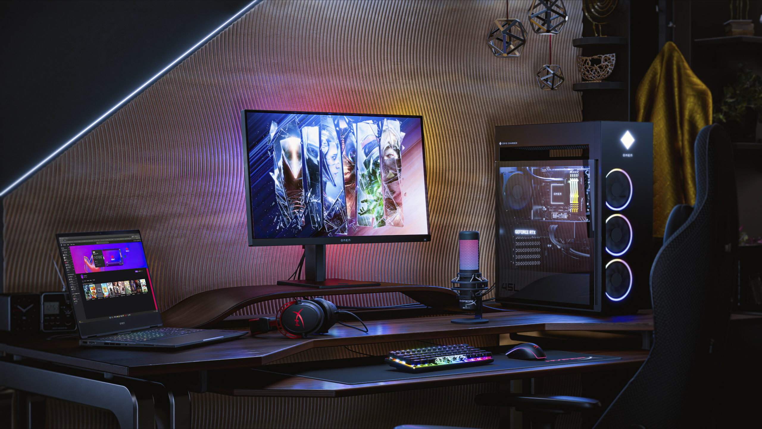 OMEN by HP 27 inch UHD 144 Hz gamingmonitor - OMEN 27k - Afbeelding 11