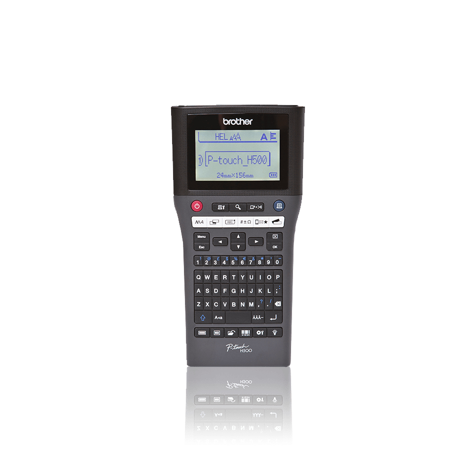 Brother PT-H500 labelprinter 180 x 180 DPI 30 mm/sec Bedraad TZe QWERTY - Afbeelding 2