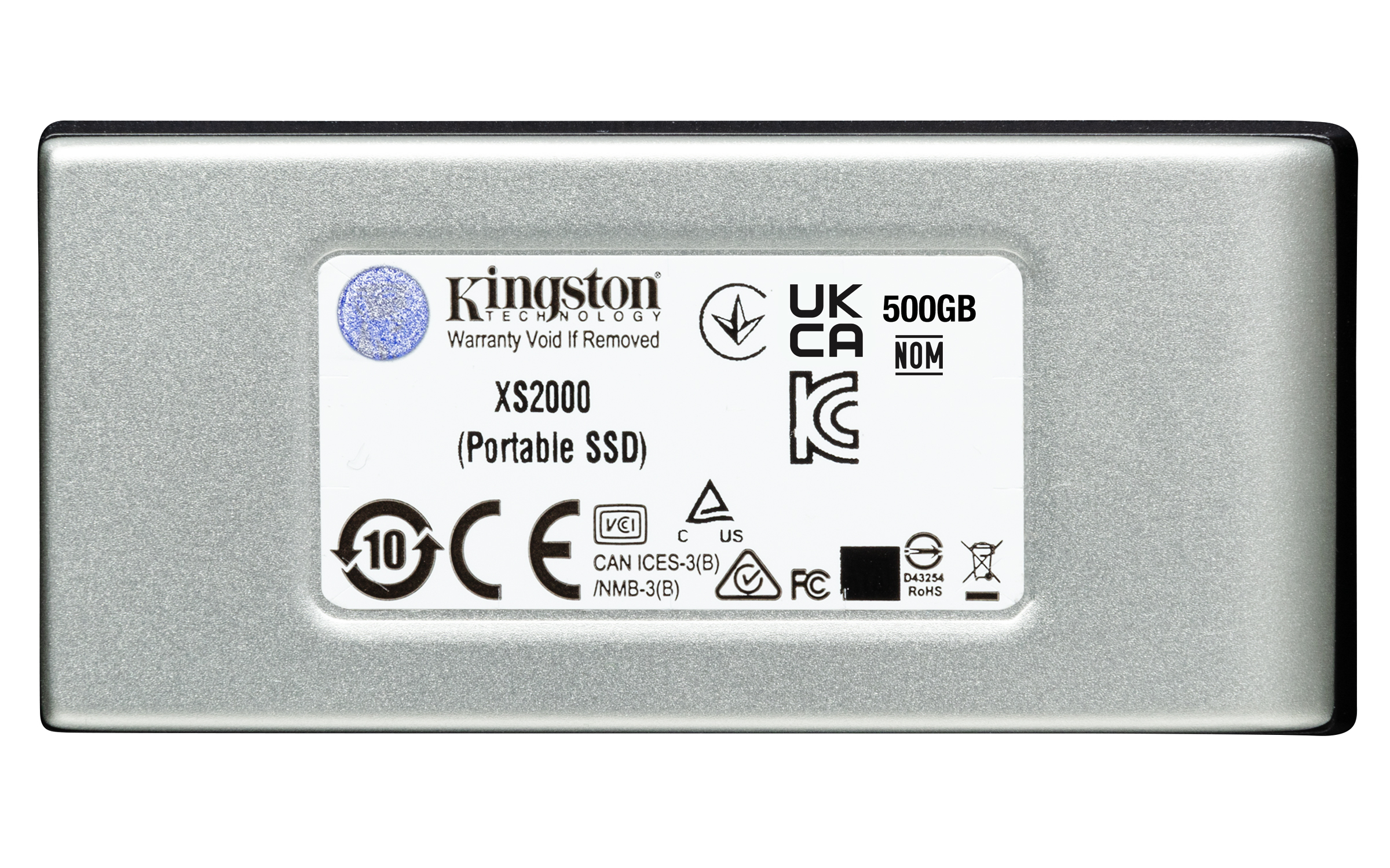 Kingston Technology 1000G Draagbare SSD XS2000 - Afbeelding 3