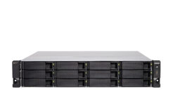 QNAP TS-H1886XU-RP-R2 NAS Rack (3U) Intel® Xeon® D D-1622 32 GB DDR4 0 TB QuTS hero Zwart, Grijs