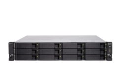 QNAP TS-H1886XU-RP-R2 NAS Rack (3U) Intel® Xeon® D D-1622 32 GB DDR4 0 TB QuTS hero Zwart, Grijs
