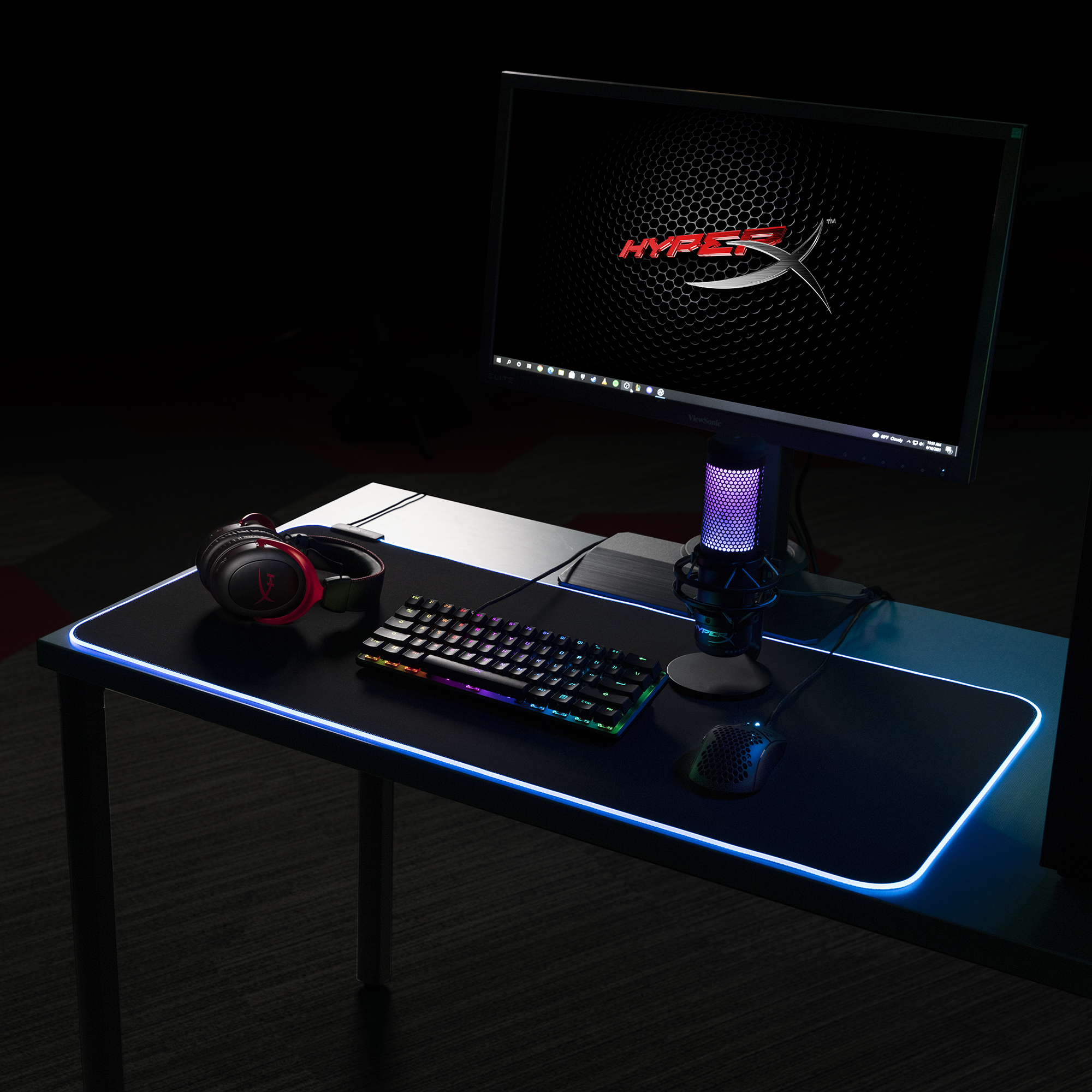 HyperX Pulsefire Mat - Gaming Mouse Pad - doek (M) - Afbeelding 6