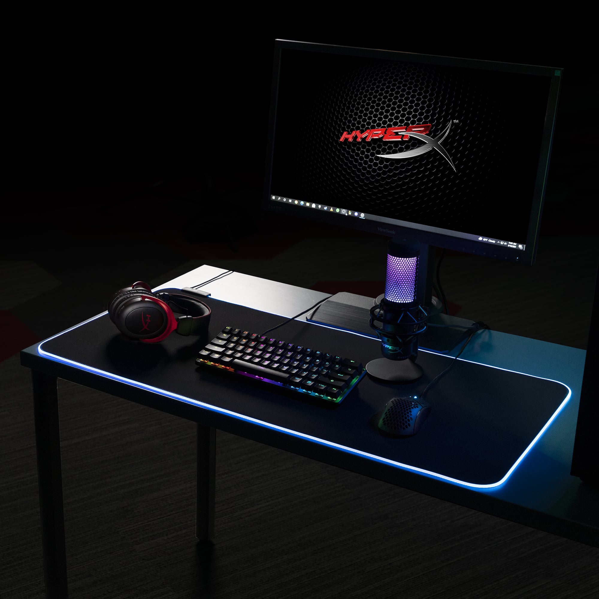 HyperX Pulsefire Mat - Gaming Mouse Pad - doek (2XL) - Afbeelding 5