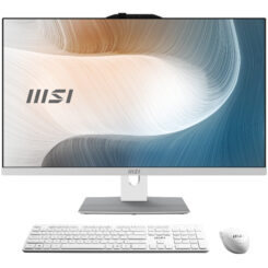 MSI Modern AM272P 1M-1236AT Intel Core 7 150U 68,6 cm (27") 1920 x 1080 Pixels Alles-in-één-pc 16 GB DDR5-SDRAM 1 TB SSD Windows 11 Home Wi-Fi 6E (802.11ax) Zwart
