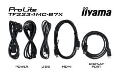 iiyama ProLite TF2234MC-B7X computer monitor 54,6 cm (21.5") 1920 x 1080 Pixels Full HD LED Touchscreen Multi-gebruiker Zwart - Afbeelding 12