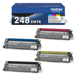 Brother TN-248VAL tonercartridge 4 stuk(s) Origineel Zwart, Cyaan, Magenta, Geel - Afbeelding 4