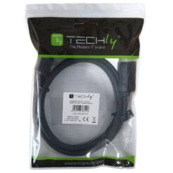 Techly ICOC-DSP-A21-010 DisplayPort kabel 1 m Zwart - Afbeelding 3