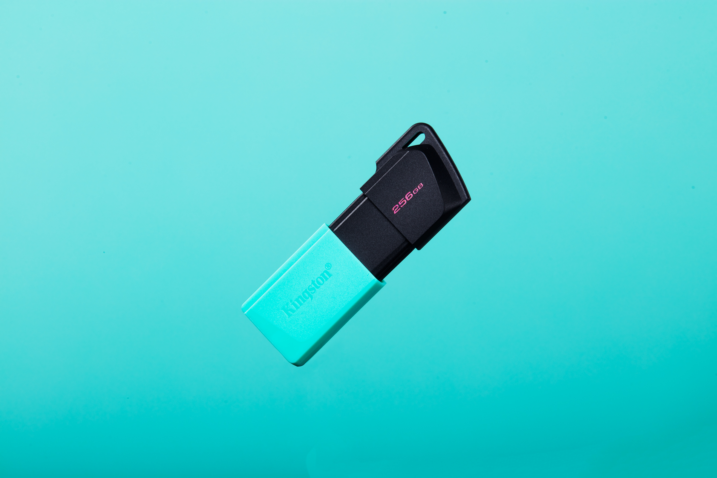 Kingston Technology DataTraveler Exodia M 256 GB, USB 3.2 Gen 1 (zwart + blauwgroen) - Afbeelding 9