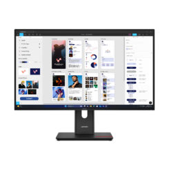 Lenovo ThinkVision T32UD-40 LED display 80 cm (31.5") 3840 x 2160 Pixels 4K Ultra HD LCD Zwart