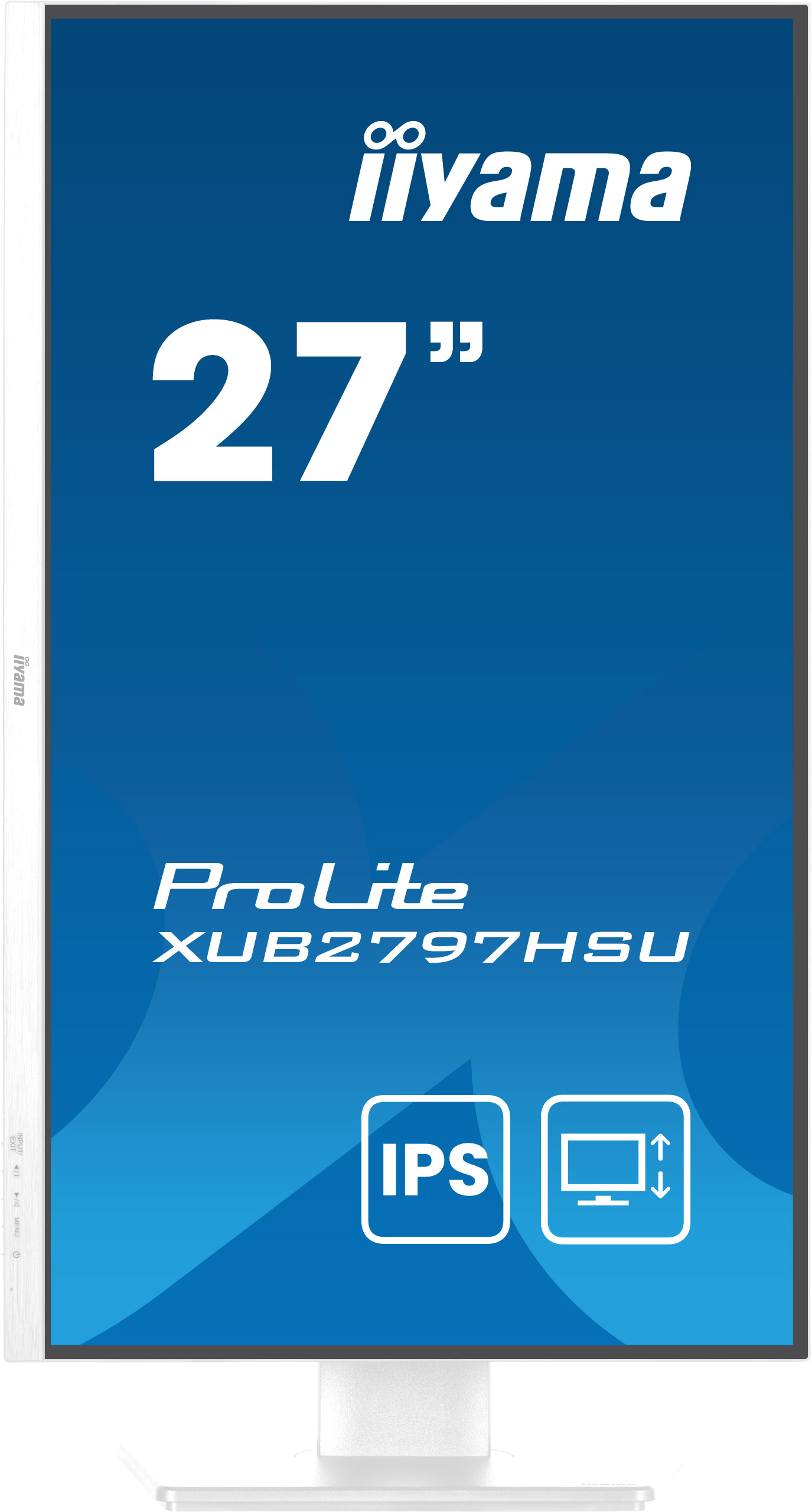 iiyama ProLite XUB2797HSU-W2 computer monitor 68,6 cm (27") 1920 x 1080 Pixels Full HD LED Wit - Afbeelding 4