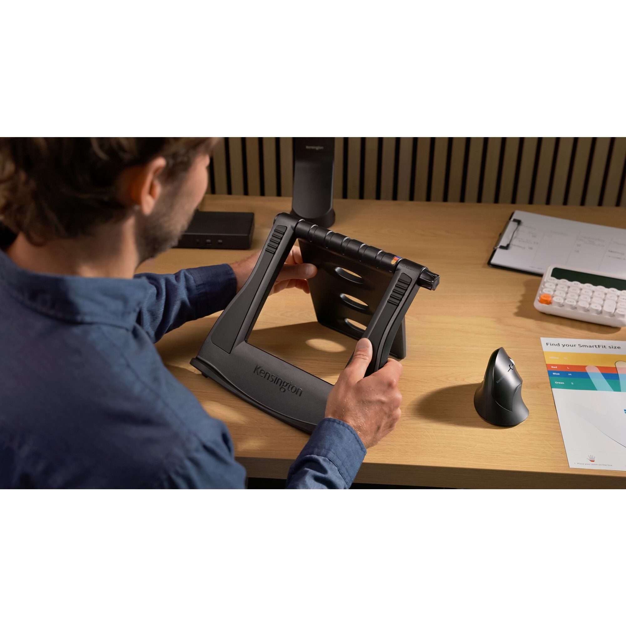Kensington SmartFit Easy Riser-laptopstandaard met koelfunctie - Zwart - Afbeelding 21