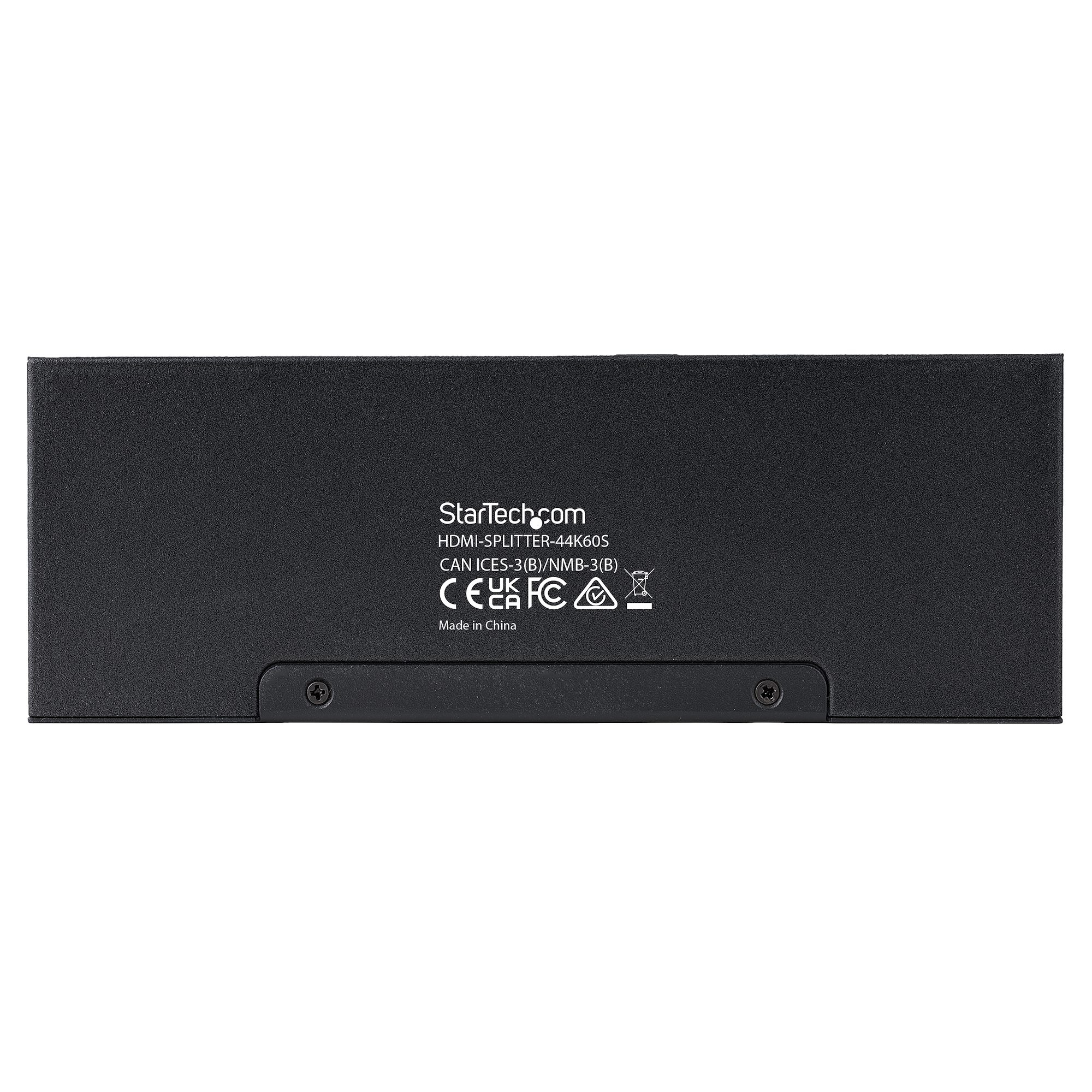 StarTech.com 4 Port HDMI Splitter, 4K 60Hz HDMI 2.0 Video, 4K HDMI Splitter met Ingebouwde Scaler, HDMI Splitter 4K 60hz 1 In 4 Out, 3.5mm/Optische Audio Poort, HDMI Audio Video Splitter - Afbeelding 7