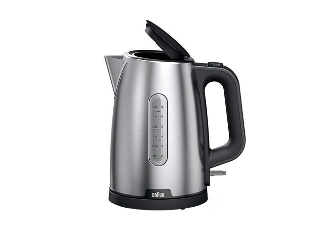 Braun WK 1500 waterkoker 1,7 l 2200 W Zwart, Roestvrijstaal - Afbeelding 3