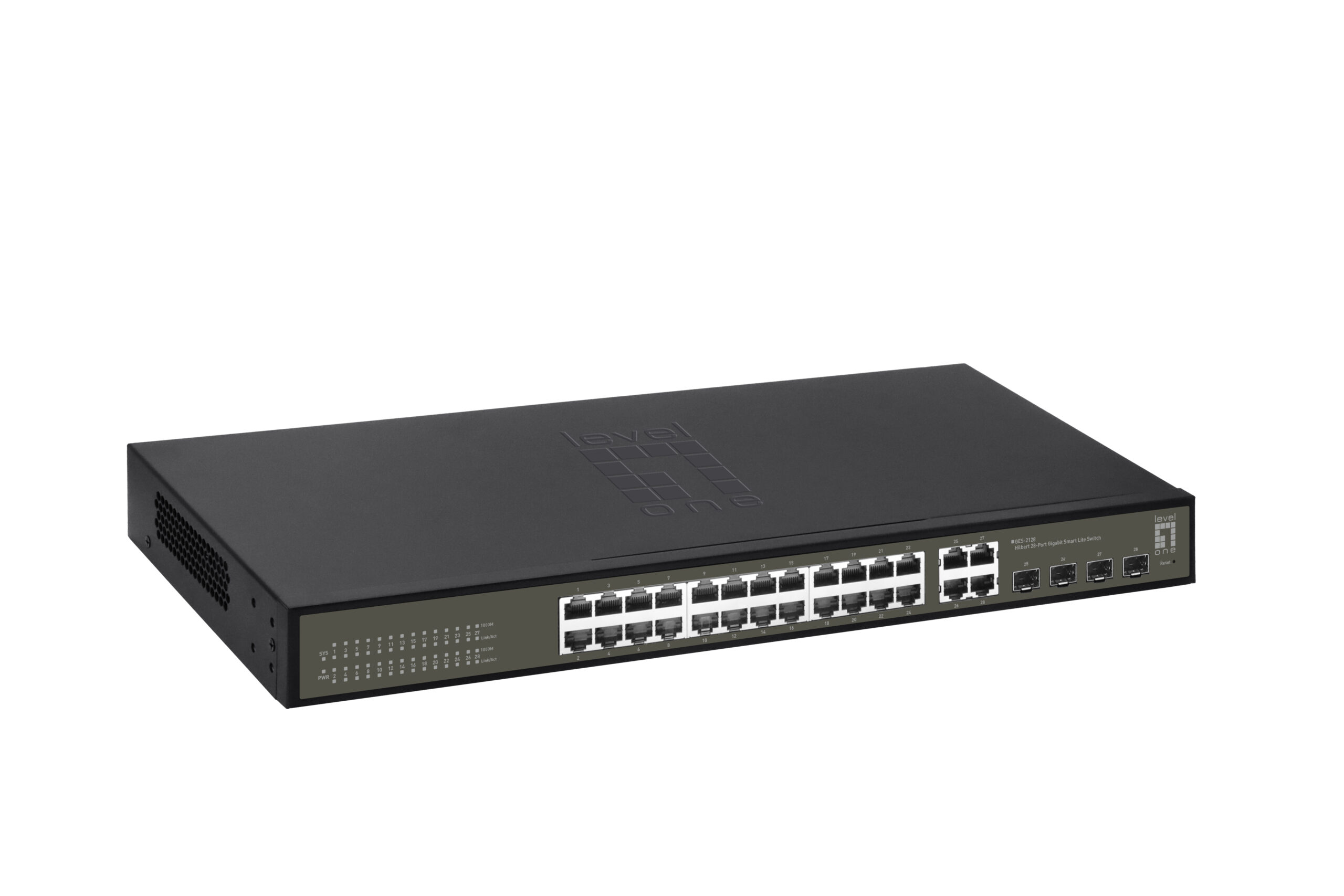 LevelOne GES-2128 netwerk-switch Managed L2 Gigabit Ethernet (10/100/1000) Zwart - Afbeelding 5