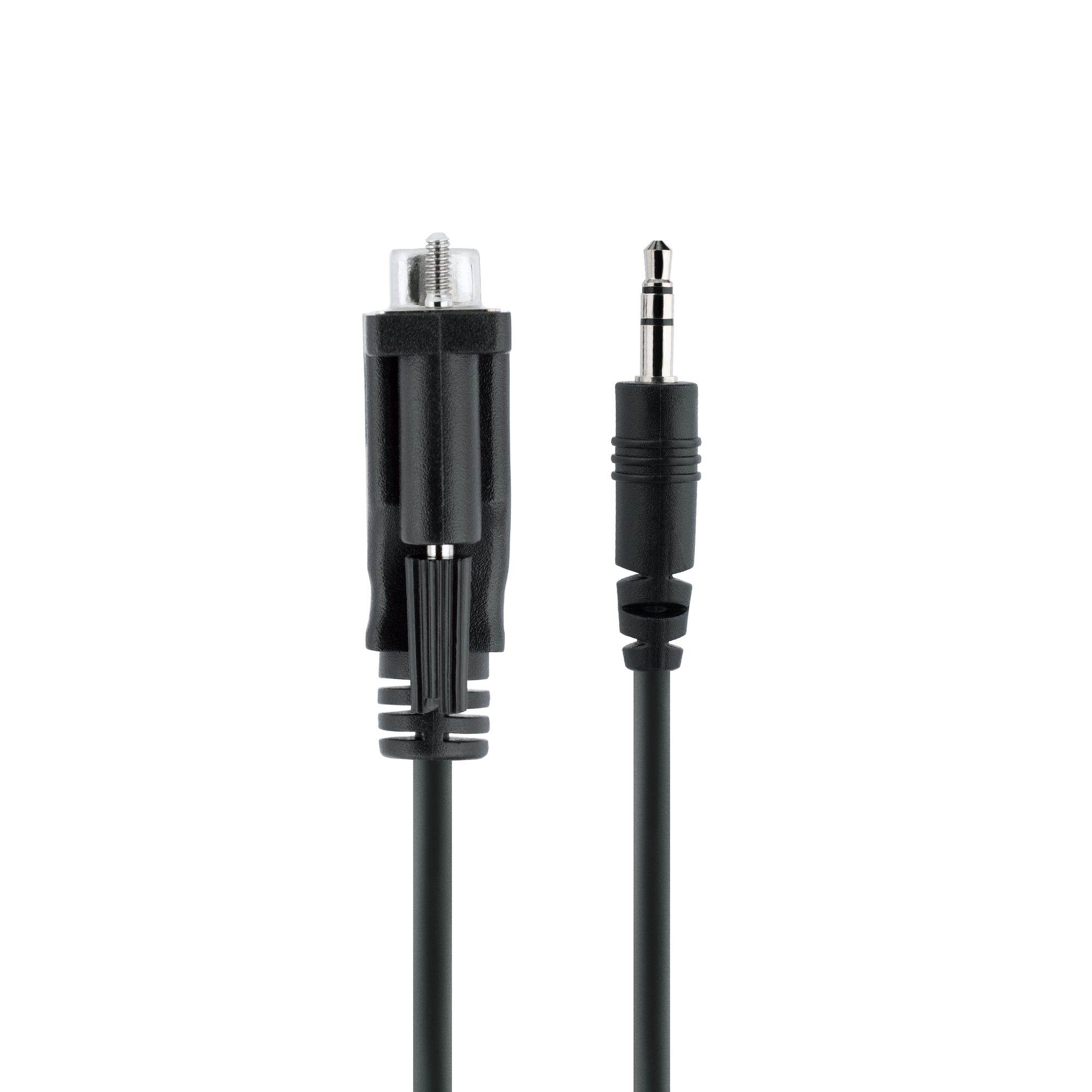 StarTech.com 1m DB9 naar 3.5mm Seriële Kabel voor Serial Device Configuratie, RS232 DB9 Male naar Jack Kabel voor Calibratie van Projectors, Digital Signage, TVs via Audio Jack - Afbeelding 3