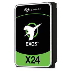 Seagate Exos X24 interne harde schijf 12 TB 7200 RPM 512 MB 3.5" SAS