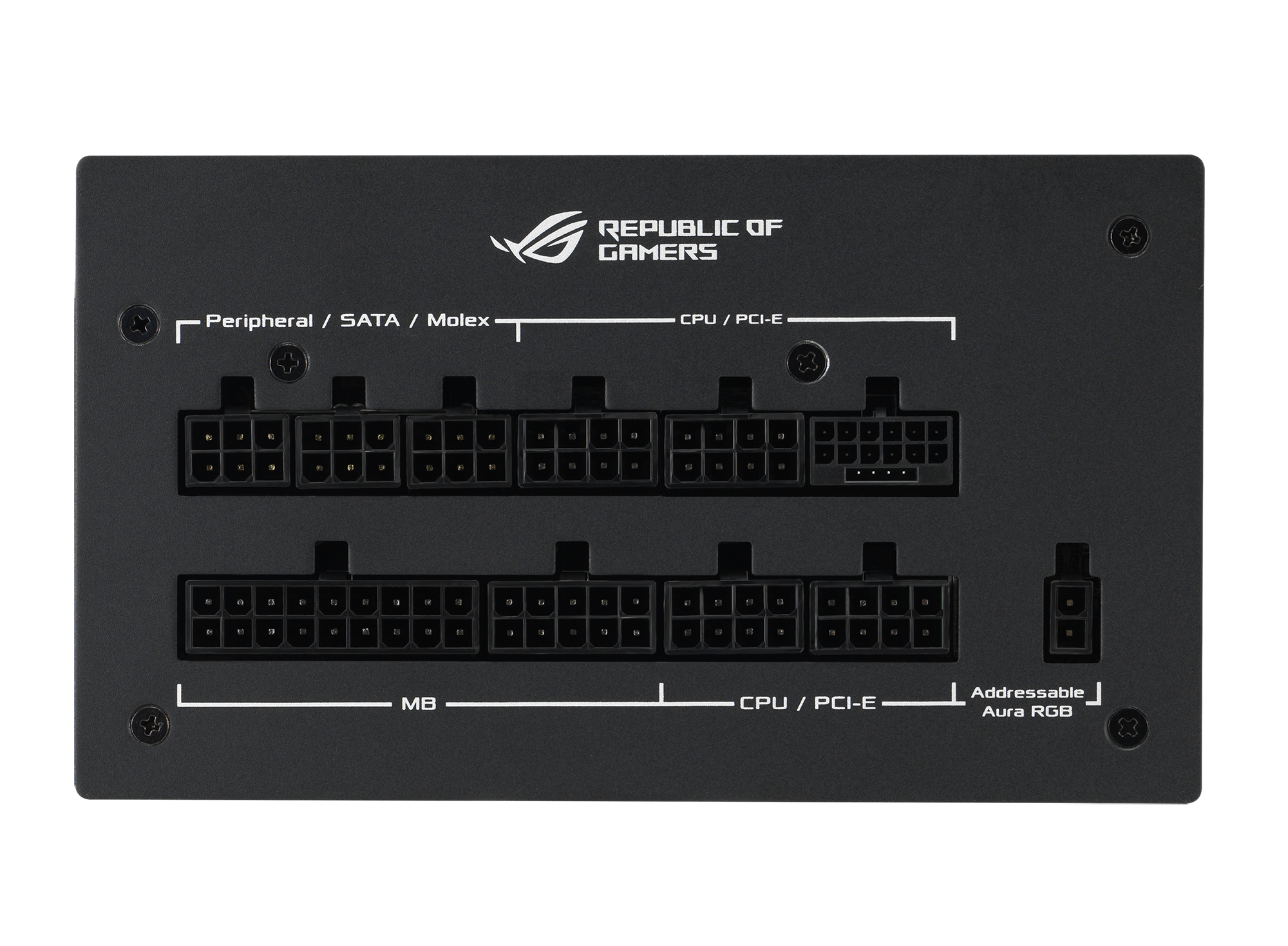 ASUS ROG Strix 1000W Gold Aura Edition power supply unit 20+4 pin ATX ATX Zwart - Afbeelding 4