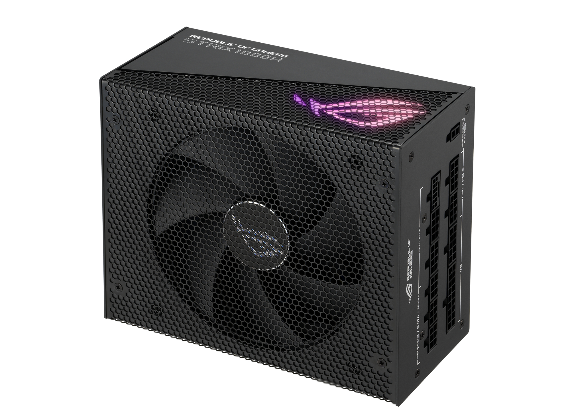 ASUS ROG Strix 1000W Gold Aura Edition power supply unit 20+4 pin ATX ATX Zwart - Afbeelding 8