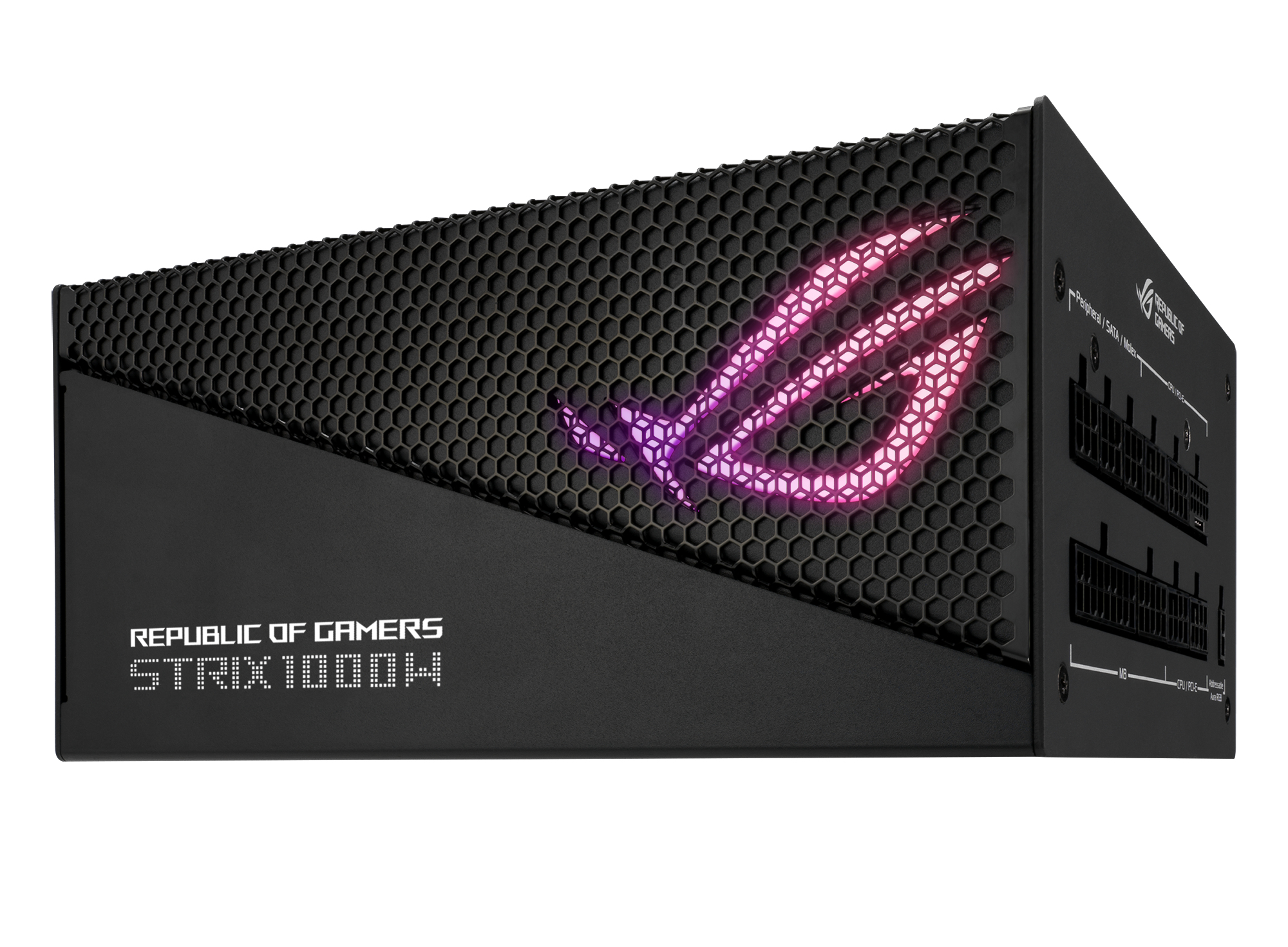 ASUS ROG Strix 1000W Gold Aura Edition power supply unit 20+4 pin ATX ATX Zwart - Afbeelding 9