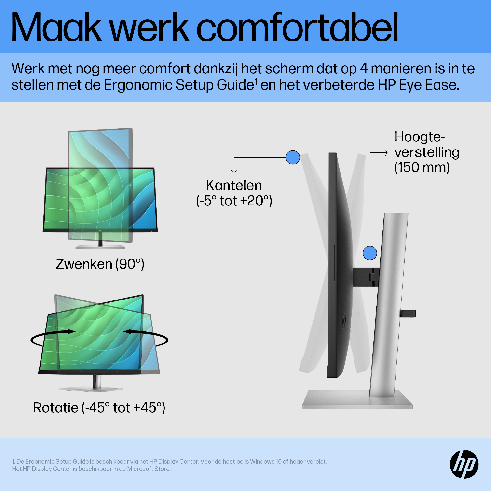 HP E27 G5 FHD-monitor - Afbeelding 8