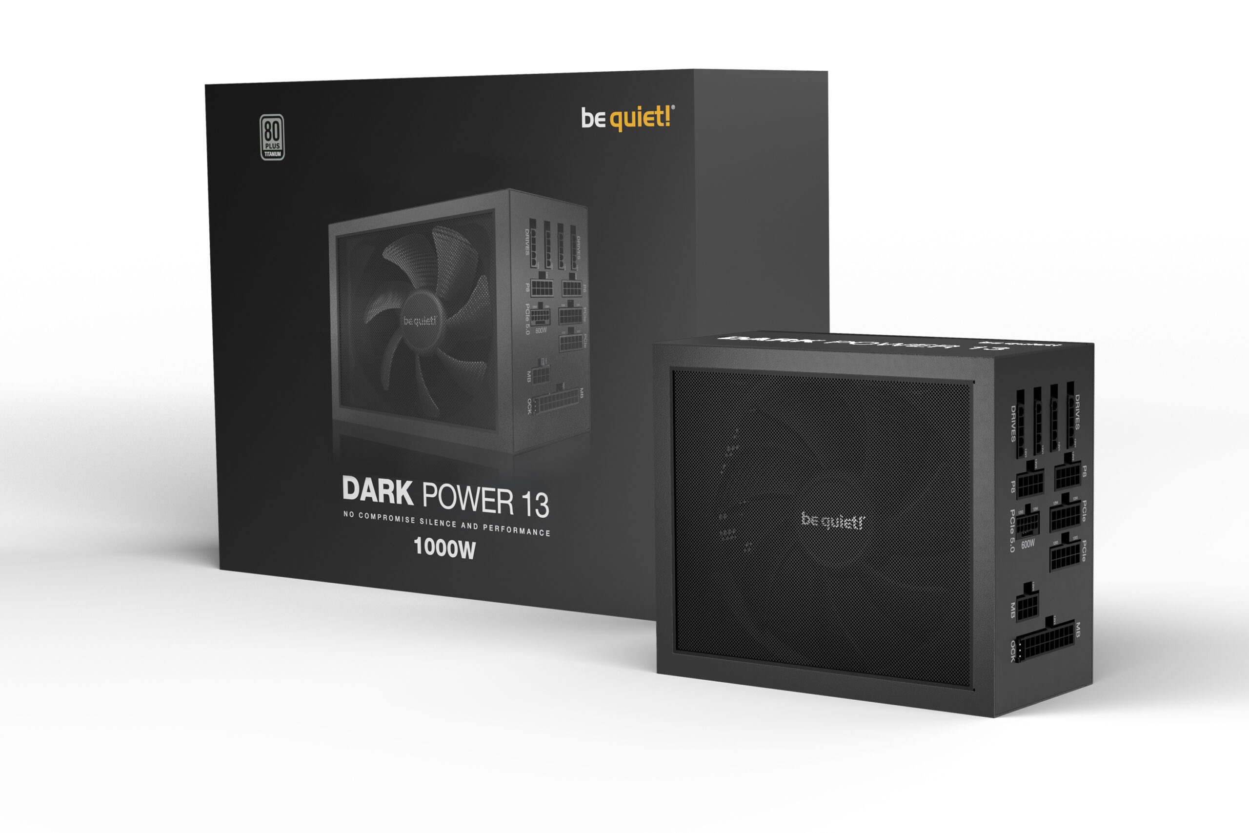 be quiet! Dark Power 13 power supply unit 1000 W 20+4 pin ATX ATX Zwart - Afbeelding 5