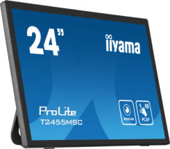 iiyama T2455MSC-B1 computer monitor 61 cm (24") 1920 x 1080 Pixels Full HD LED Touchscreen Zwart