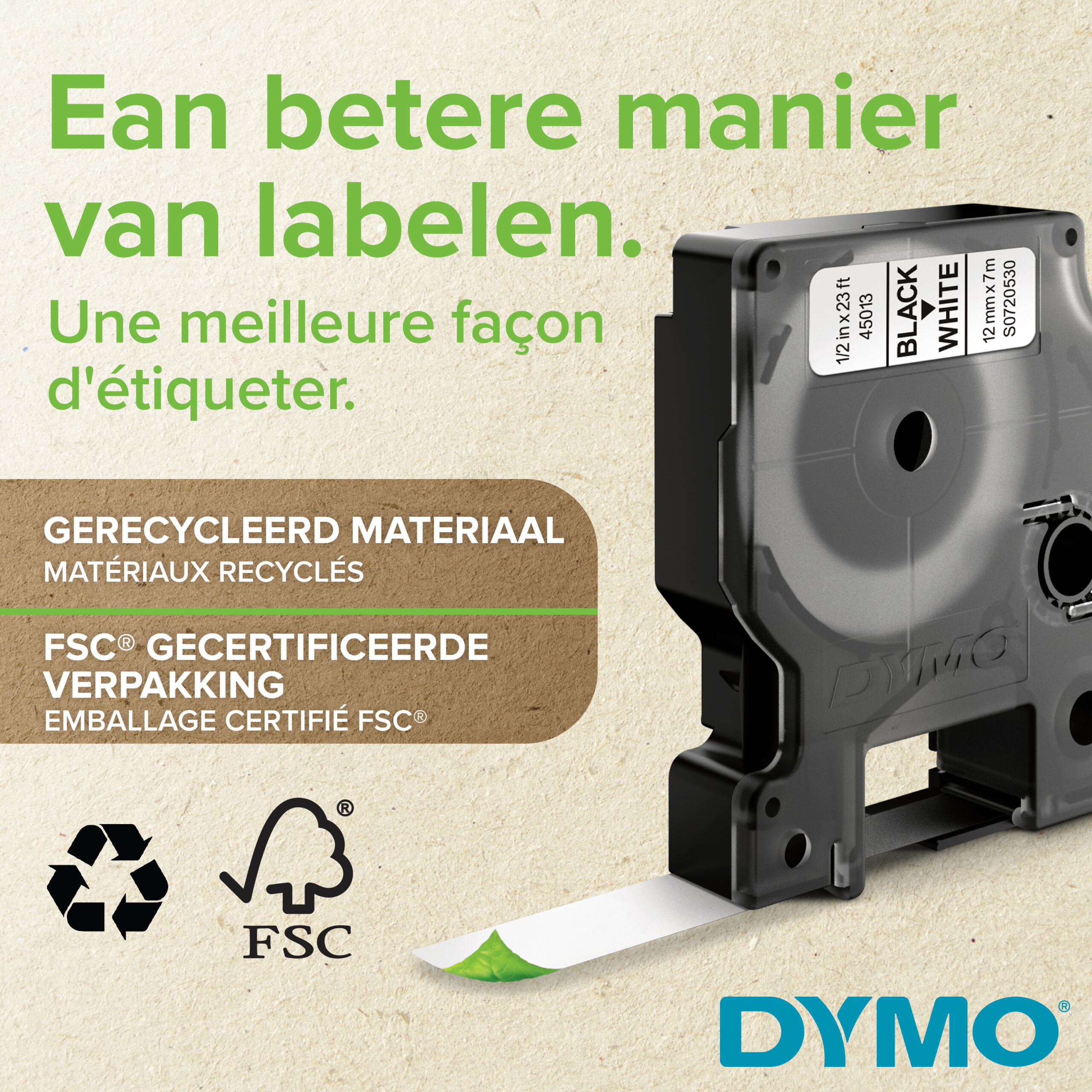 DYMO originele D1 labels | Zwarte Tekst op Geel Label | 6 mm x 7 m | Zelfklevende etiketten voor de LabelManager labelprinter | gemaakt in Europa - Afbeelding 6