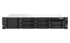 QNAP TS-864EU-RP-8G data-opslag-server NAS Rack (2U) Intel® Celeron® N5095 8 GB DDR4 0 TB QNAP Turbo System Zwart