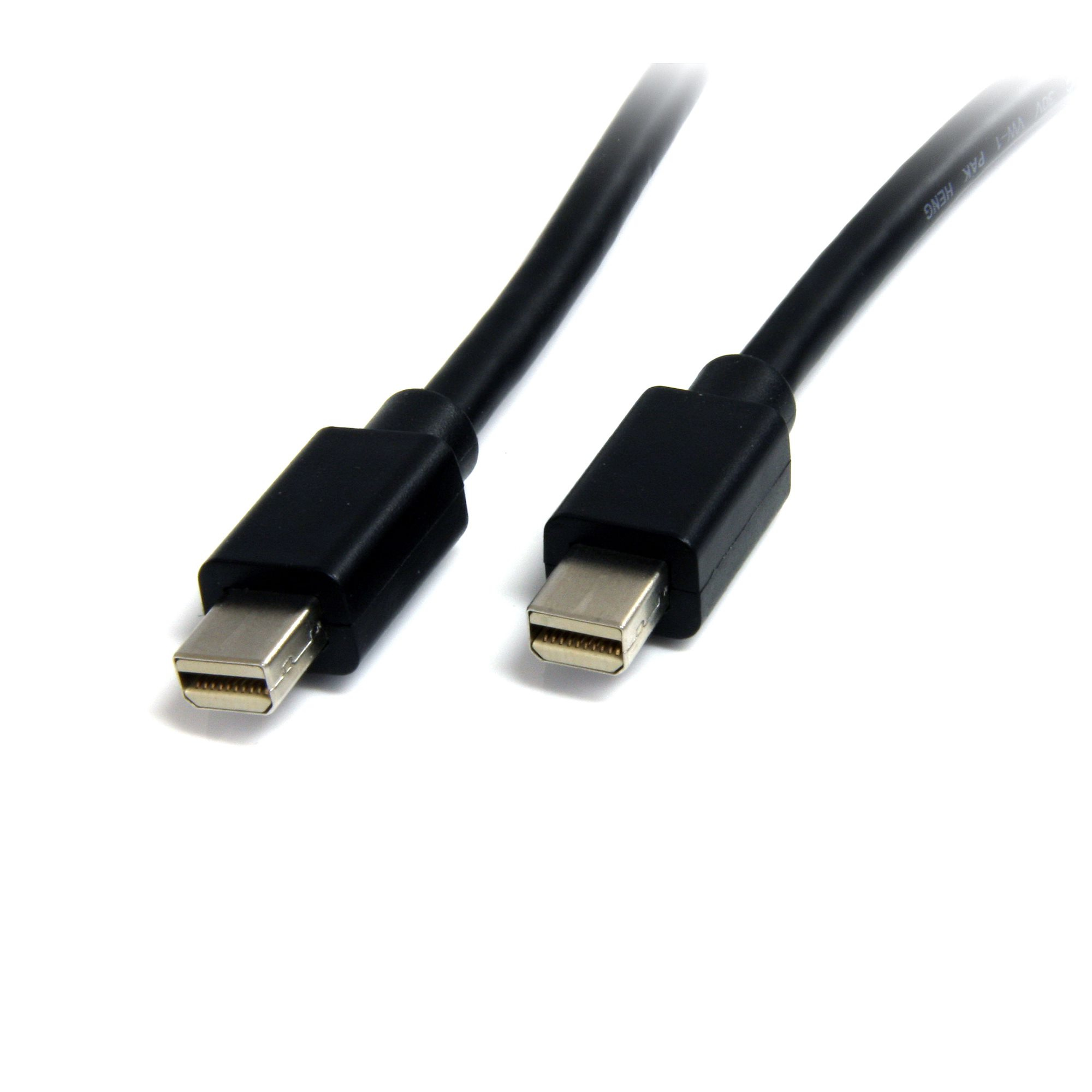 StarTech.com 1m Mini DisplayPort Kabel, 8K 60Hz HDR10, Ultra HD 4K 120Hz Video, mDP 1.4 Kabel voor Monitors / Schermen, Mini DisplayPort Kabel - M/M - Afbeelding 2
