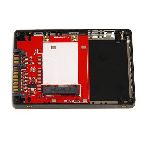 StarTech.com 2,5 inch SATA naar Mini SATA SSD Adapter Behuizing - Afbeelding 4