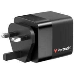 Verbatim GaN Charger 65W Universeel Zwart AC Snel opladen Binnen - Afbeelding 7