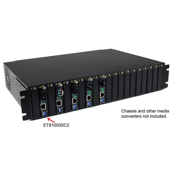 StarTech.com Gigabit Ethernet Multi-Mode Glasvezel Converter SC 550m 1000 Mbit/s - Afbeelding 5