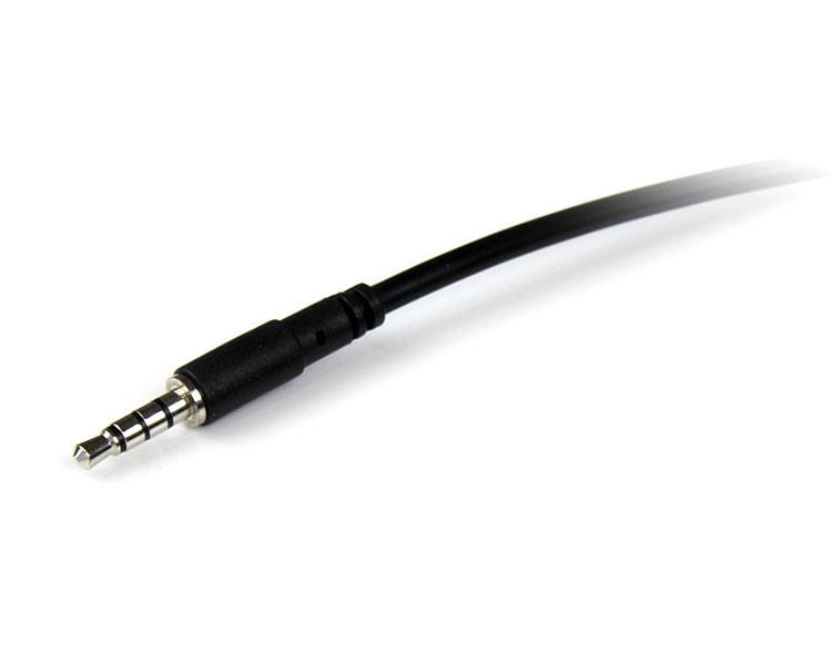 StarTech.com 2m 3,5mm 4-polige Headset Verlengkabel M/F - Afbeelding 3
