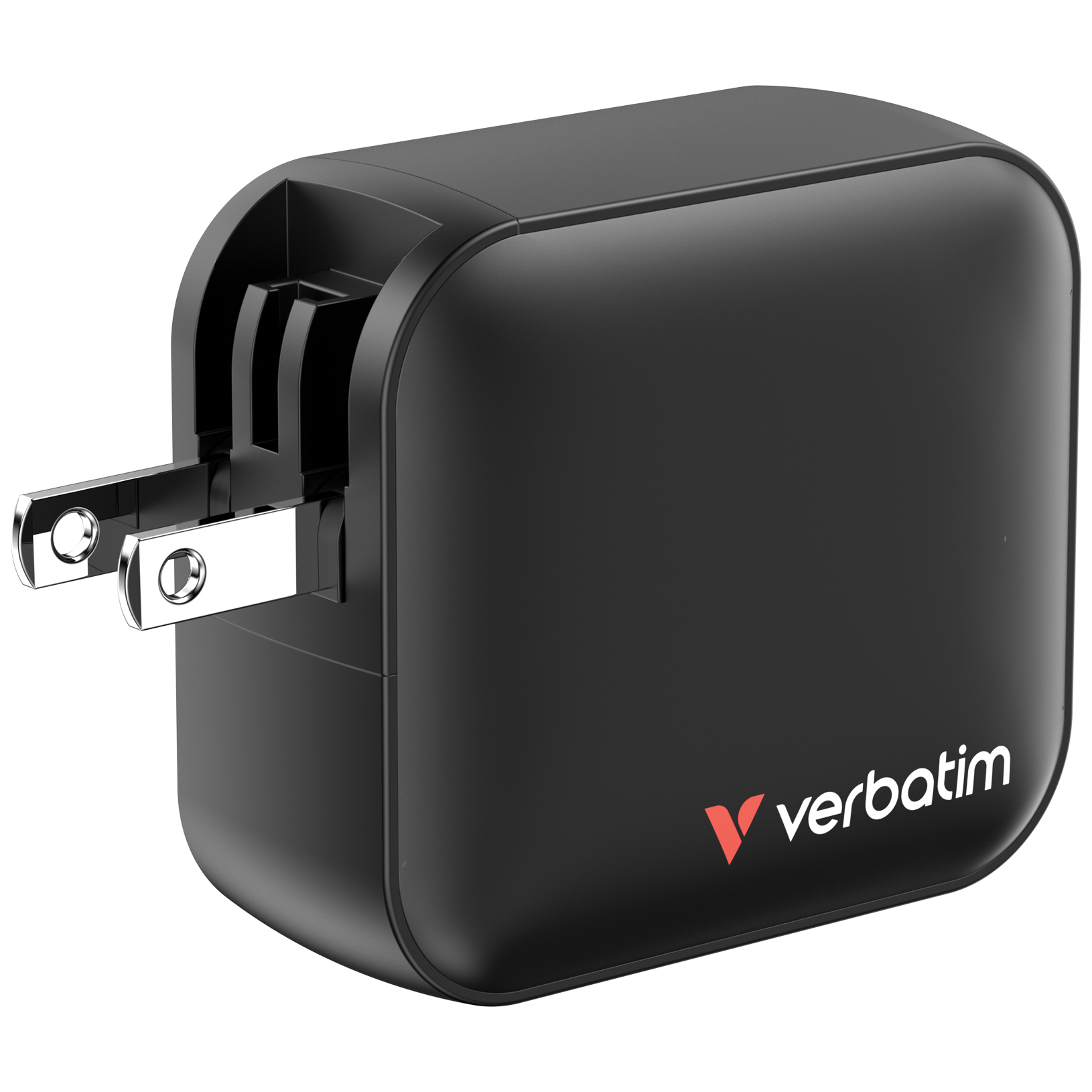 Verbatim GaN Charger 100W Universeel Zwart AC Snel opladen Binnen - Afbeelding 6