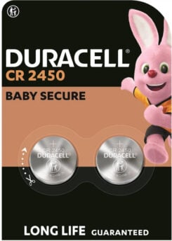 Duracell 152137 huishoudelijke batterij Wegwerpbatterij CR2450 Lithium
