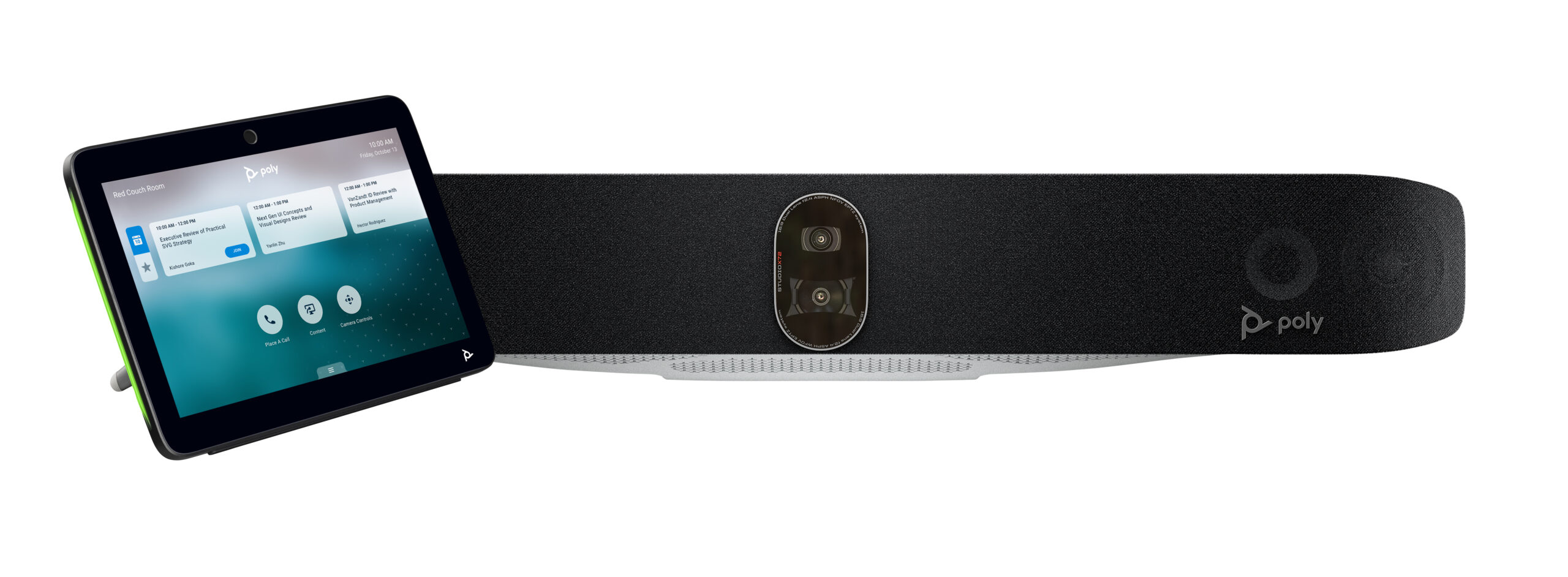 HP Poly Studio X72 All-In-One Video Bar with TC10 Controller Kit - Afbeelding 2