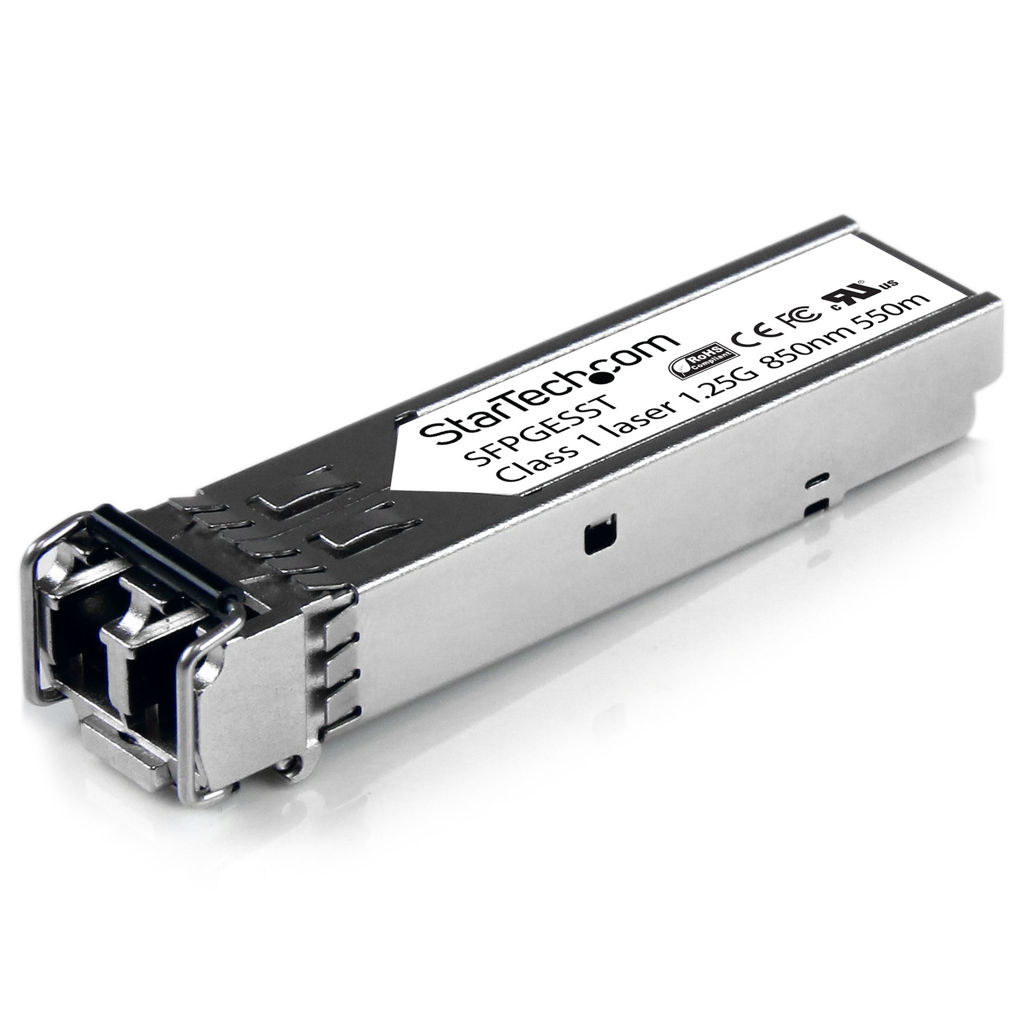 StarTech.com Cisco-compatibele gigabit glasvezel SFP-zendontvangermodule MM LC met DDM - 550 m (mini-GBIC) - Afbeelding 2