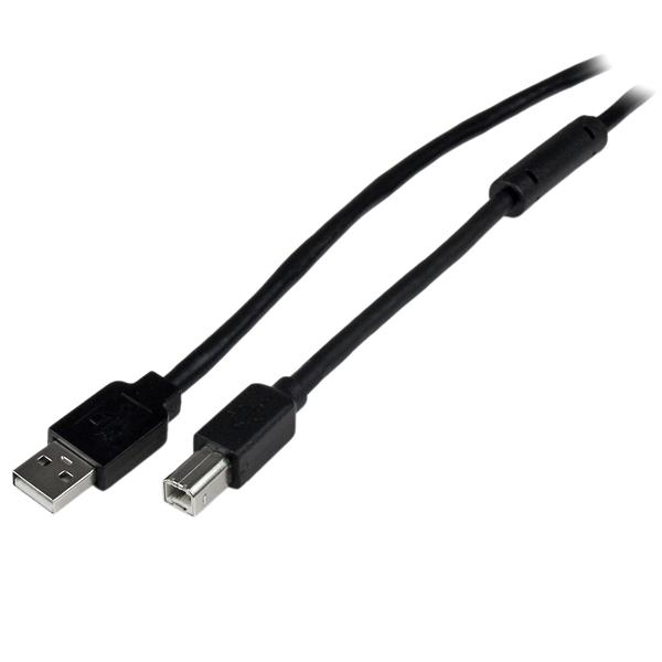 StarTech.com 20 m actieve USB 2.0 A-naar-B-kabel M/M - Afbeelding 2
