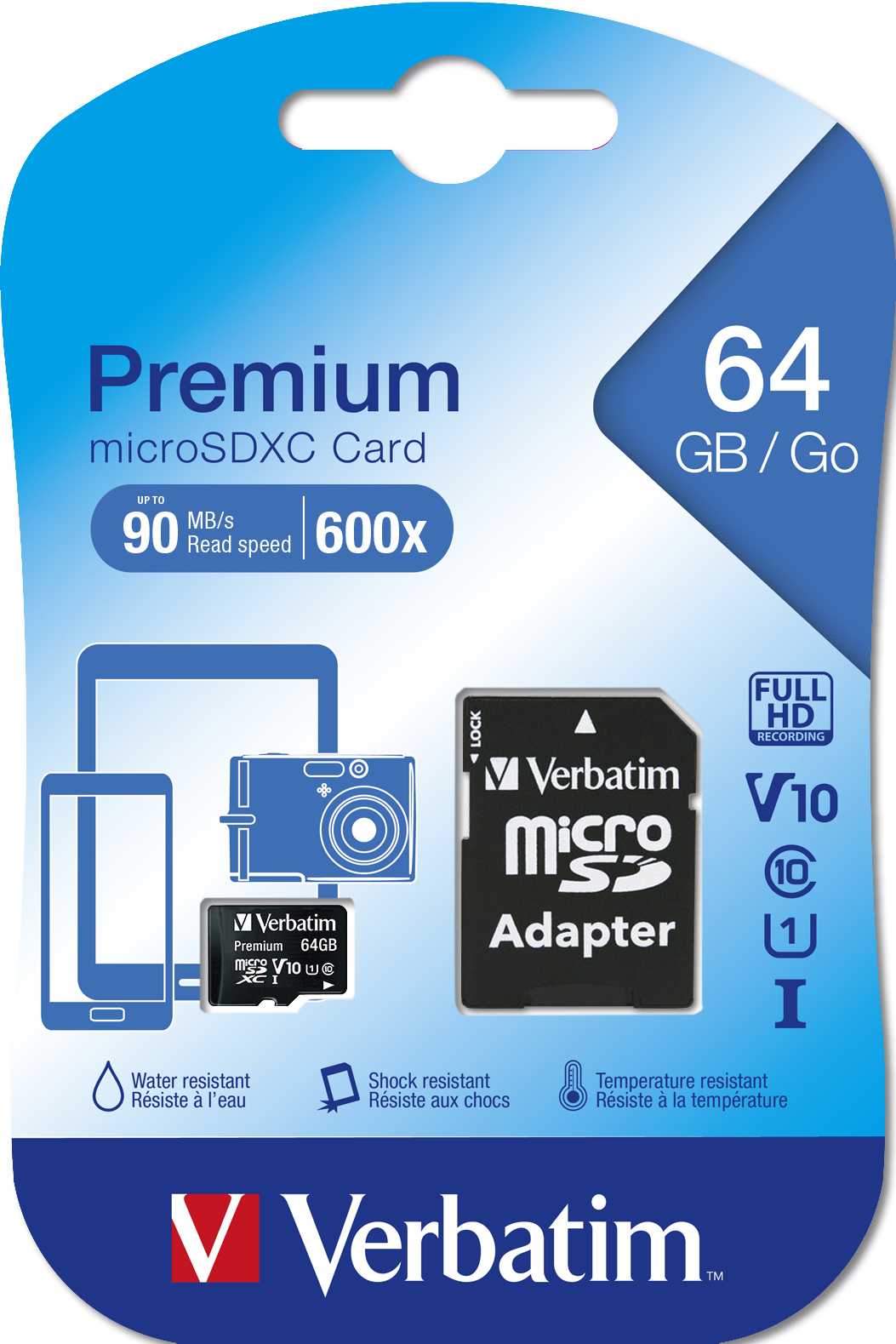 Verbatim Premium 64 GB MicroSDXC Klasse 10 - Afbeelding 4
