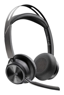 HP Poly Voyager Focus 2 Microsoft Teams Certified USB-C-C Headset +USB-C/A Adapter